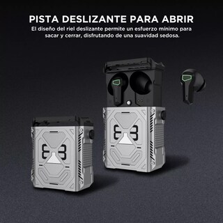 Foto 5 | Audífonos In-ear Inalámbricos Belug color Negro con Caja Gris