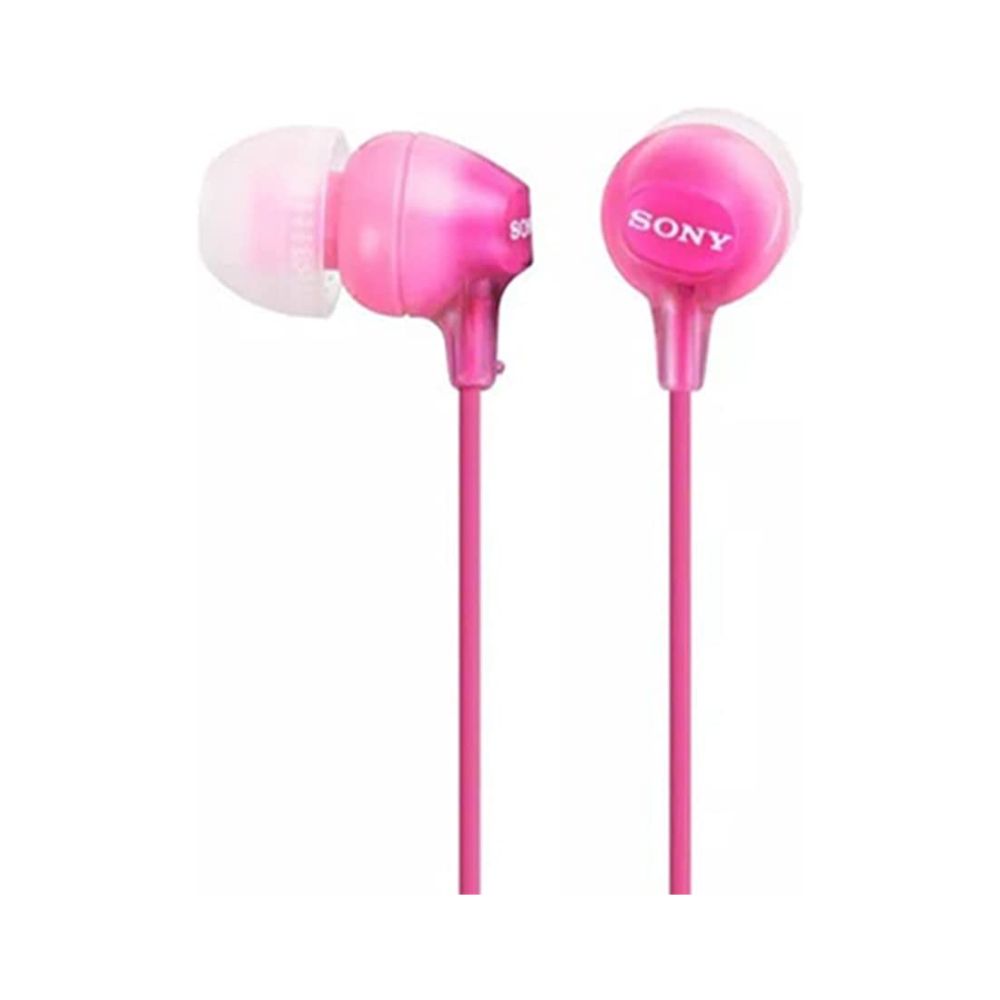 Foto 2 pulgar | Audífonos Alámbricos Sony Mdrex15lp color Rosa