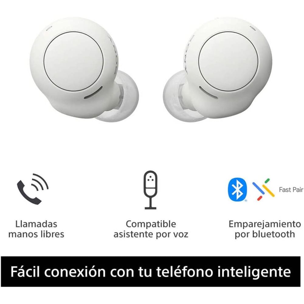 Foto 3 pulgar | Audífonos True Wireless Sony WF-C500-BLANC color Blanco