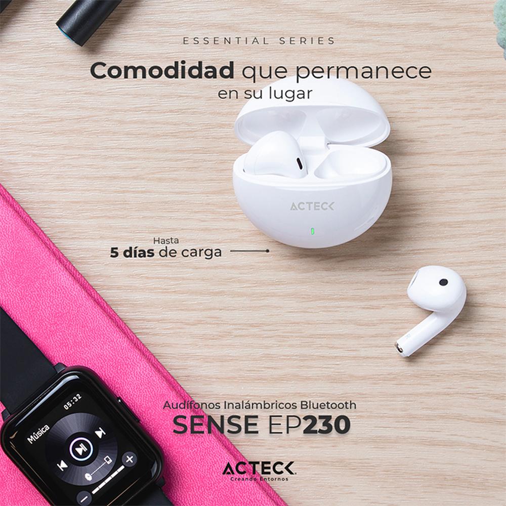 Foto 5 pulgar | Audífonos Acteck Sense Ep230 Inalámbricos Ac-935111 color Blanco