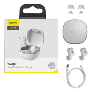 Foto 6 | Audífonos Inalámbricos Baseus Encok Wm01 color Blanco