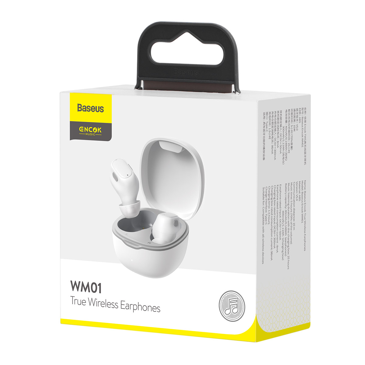 Foto 7 | Audífonos Inalámbricos Baseus Encok Wm01 color Blanco
