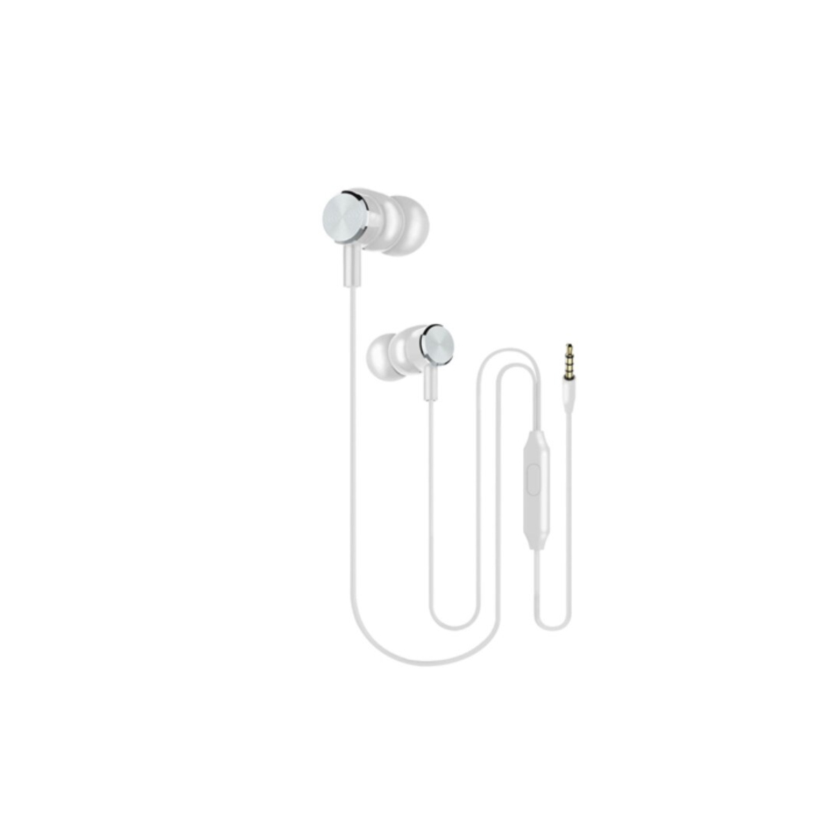 Foto 2 pulgar | Audifonos In-ear 1m De Largo/ Select Sound H02b/ Color Blanco