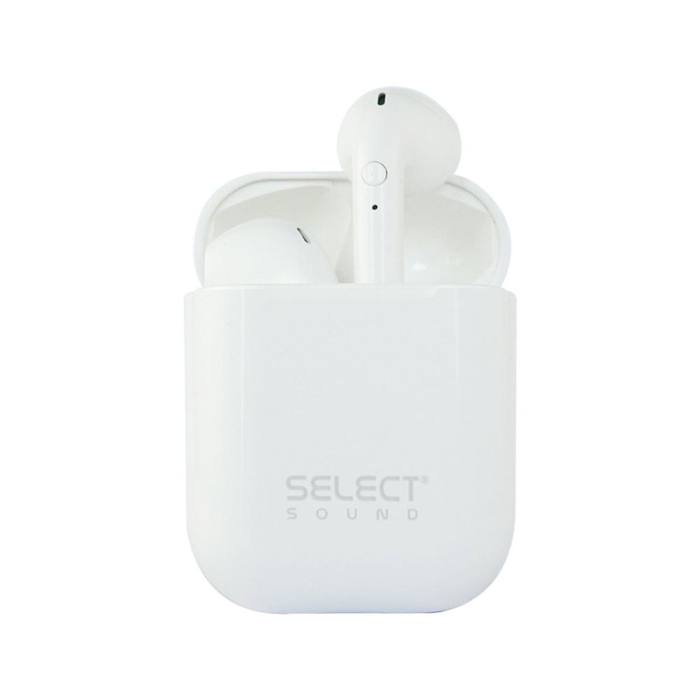 Foto 2 pulgar | Audífonos True Wireles Select Sound Blancos con Bluetooth