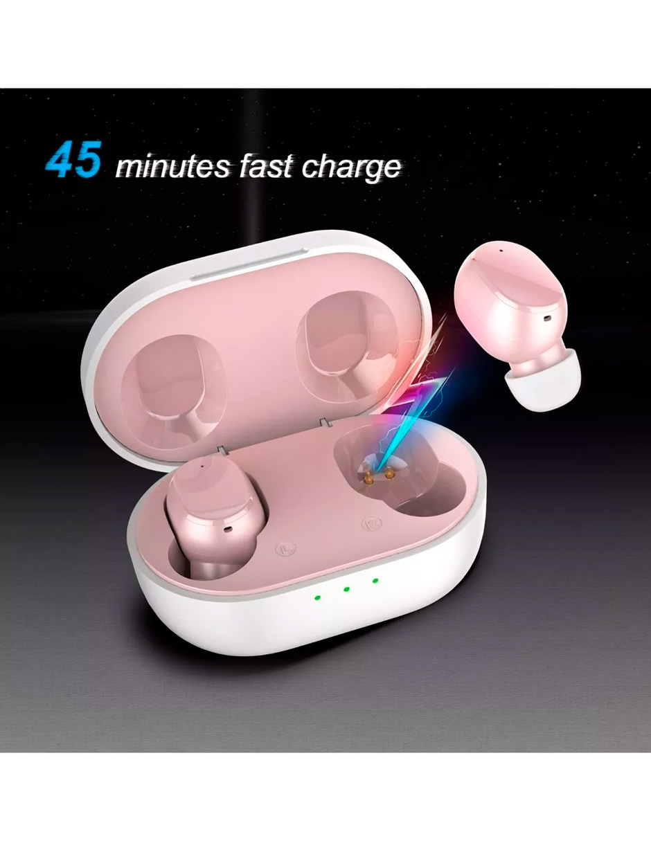 Foto 2 | Audífonos In-Ear Inalámbricos Petukita Box TWS5  Rosa