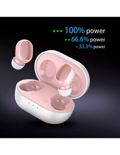 Foto 3 | Audífonos In-Ear Inalámbricos Petukita Box TWS5 Rosa