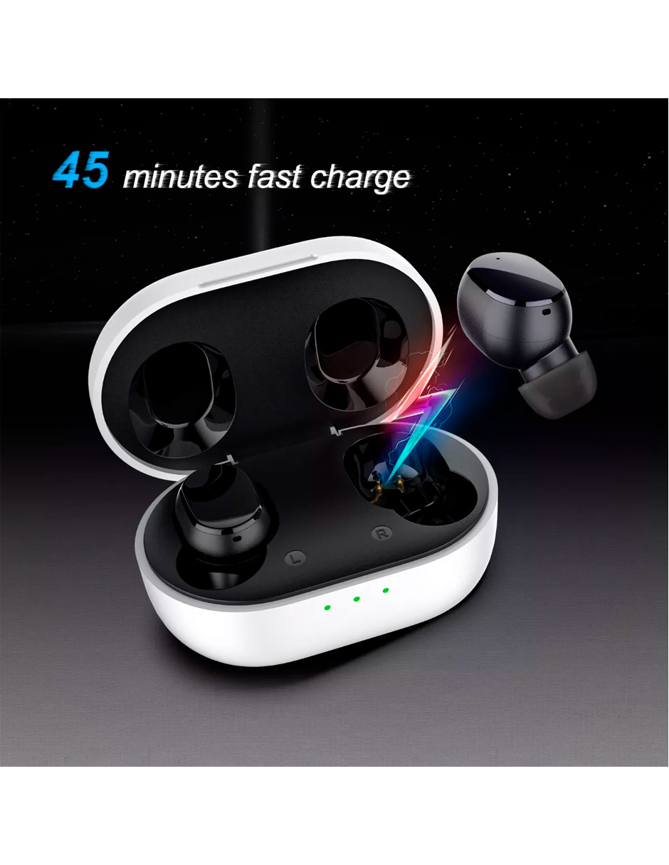 Foto 4 pulgar | Audífonos In-Ear Inalámbricos Petukita Box TWS5 Blancos