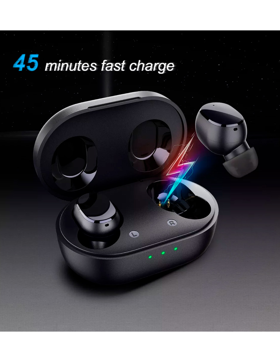 Foto 4 pulgar | Audífonos In-Ear Inalámbricos Petukita Box TWS5 Negros