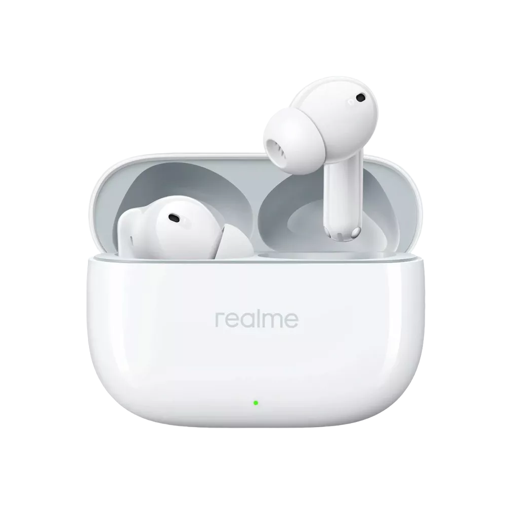 Audífonos Realme Cancelación Ruido 30db Audio Espacial 360° Blancos