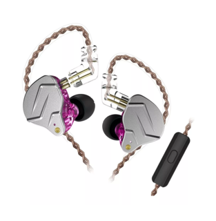 Foto 2 | Audífonos In-Ear Gamer con Cable Zsn Pro With Mic Kz Zsn Pro Púrpura