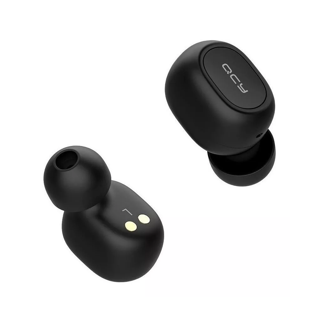 Foto 3 pulgar | Audífonos In-Ear Inalámbricos QCY T1C LED Bluetooth 5.0 Negros con Luz