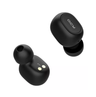 Foto 2 | Audífonos In-Ear Inalámbricos QCY T1C LED Bluetooth 5.0 Negros con Luz