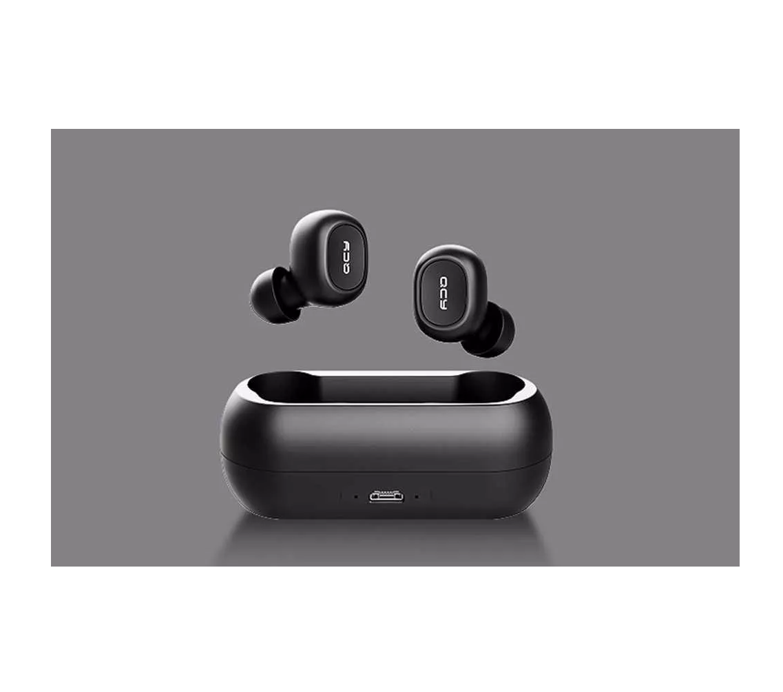 Foto 6 pulgar | Audífonos In-Ear Inalámbricos QCY T1C LED Bluetooth 5.0 Negros con Luz