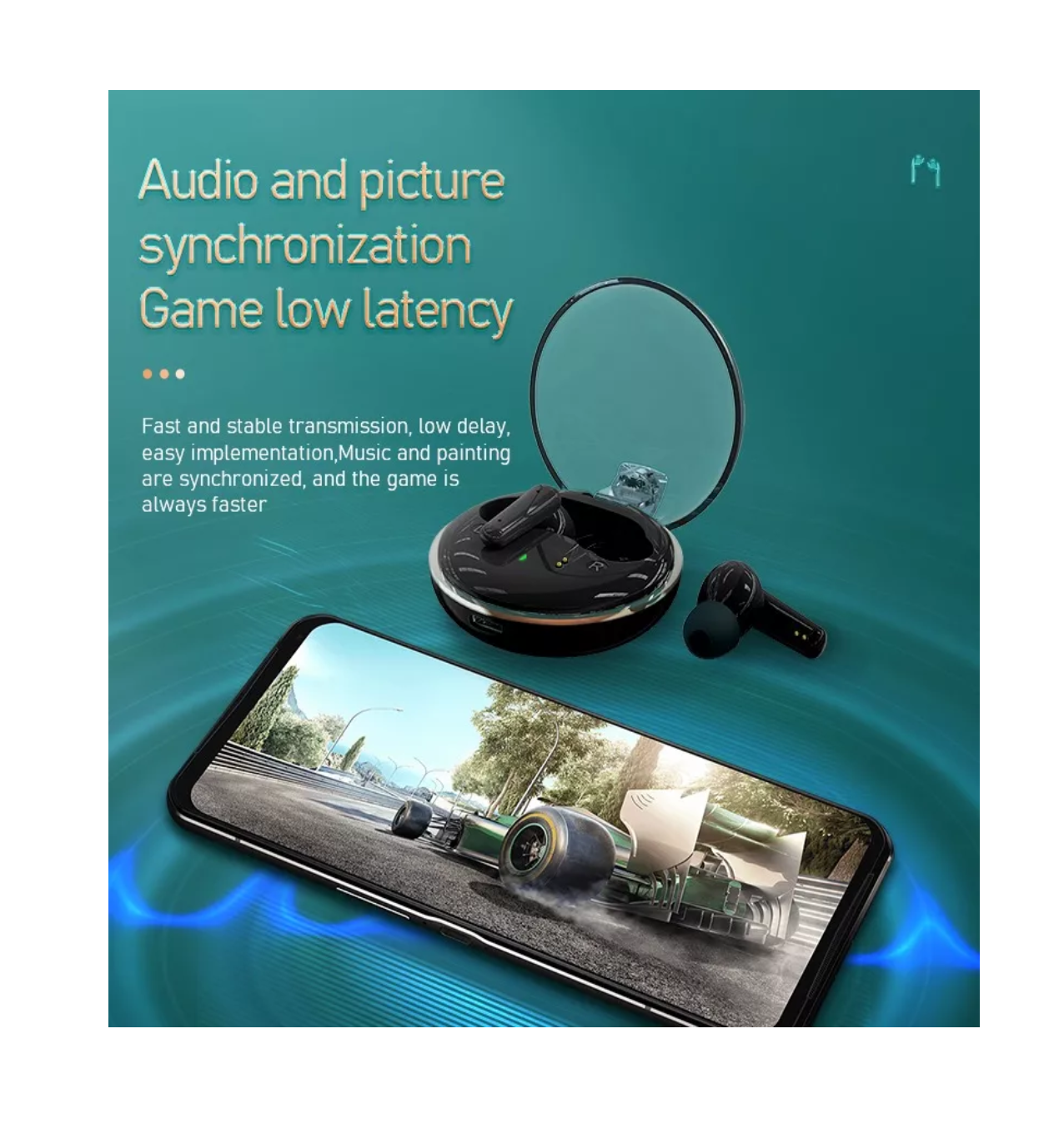 Foto 5 pulgar | Audífonos In-ear Bluetooth Bmani S100 5.3 Inalámbricos Negros