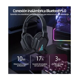 Foto 4 | Audífonos Inalámbricos Bluetooth 5.1 Reducción Ruido Negros