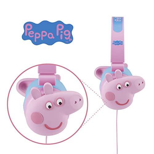 Foto 5 pulgar | Venta Internacional-Audífonos Alámbricos Sakar Peppa Pig Infantil