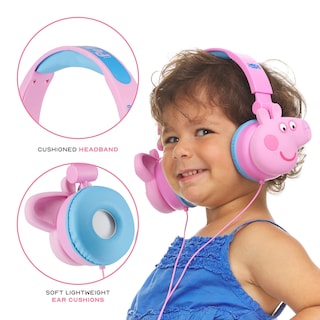 Foto 5 | Venta Internacional-Audífonos Alámbricos Sakar Peppa Pig Infantil