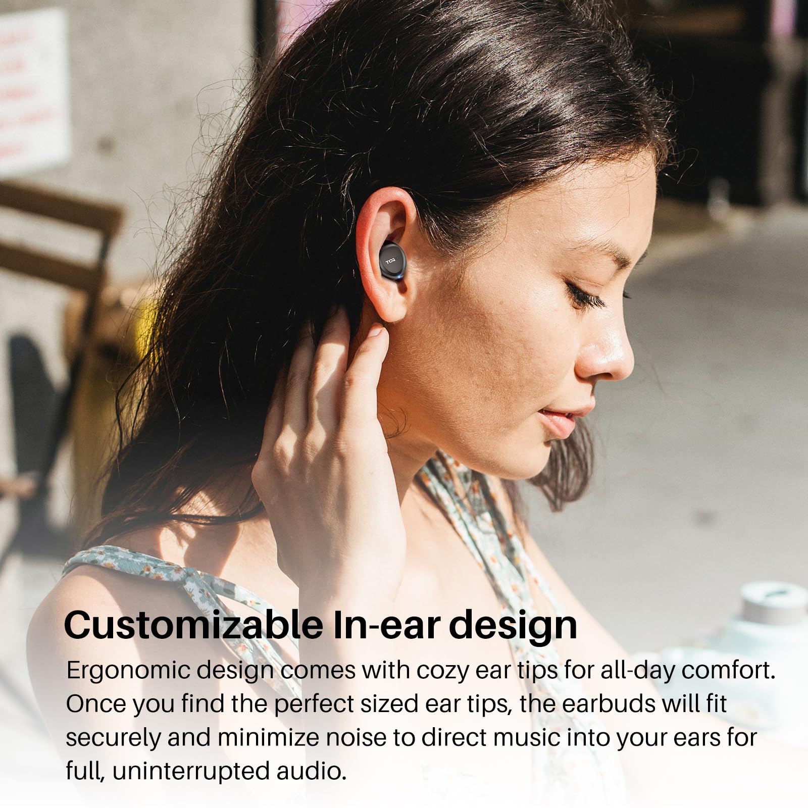 Foto 3 pulgar | Venta Internacional-Audífonos True Wireless Tozo Negros con Bluetooth