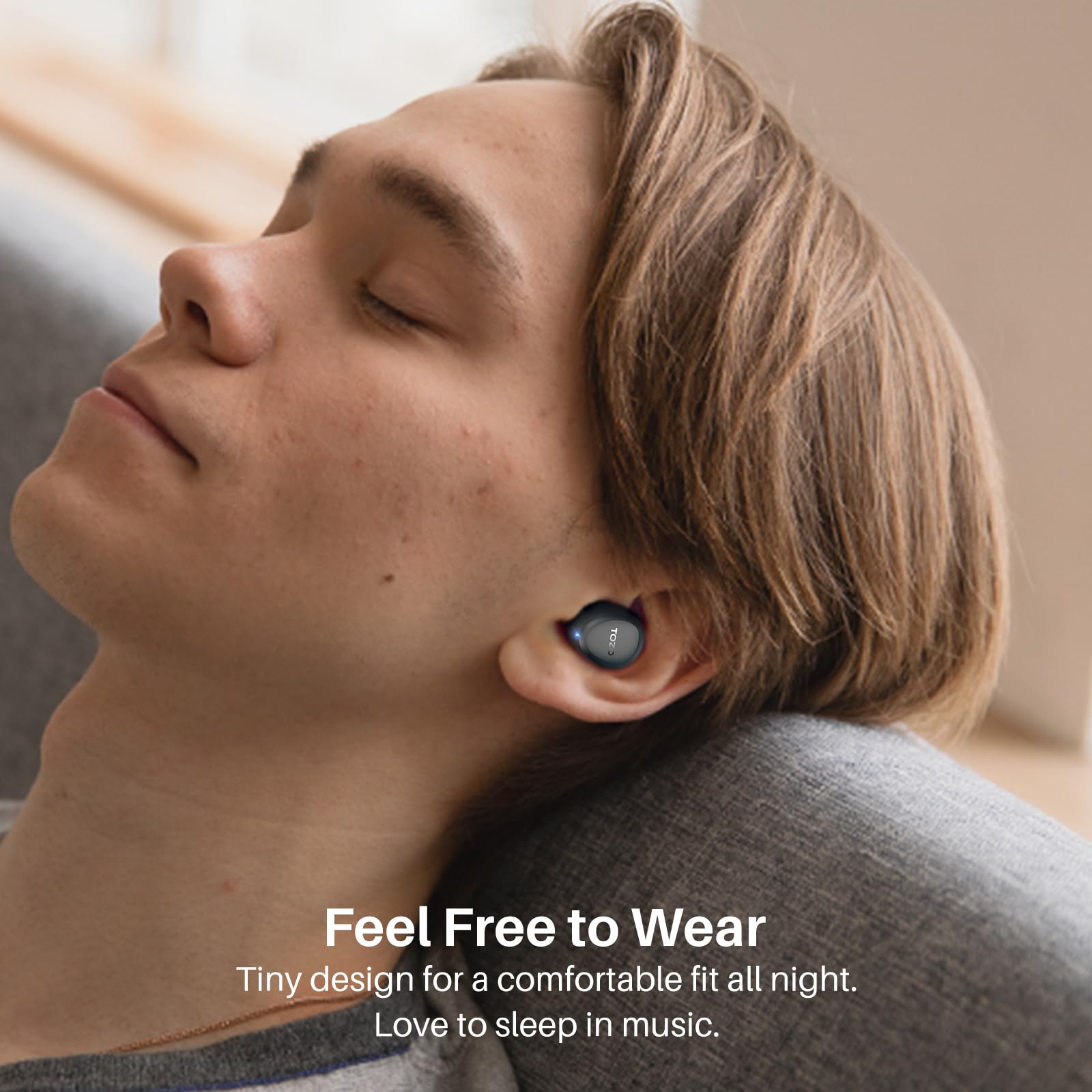 Foto 5 pulgar | Venta Internacional-Audífonos True Wireless Tozo Negros con Bluetooth