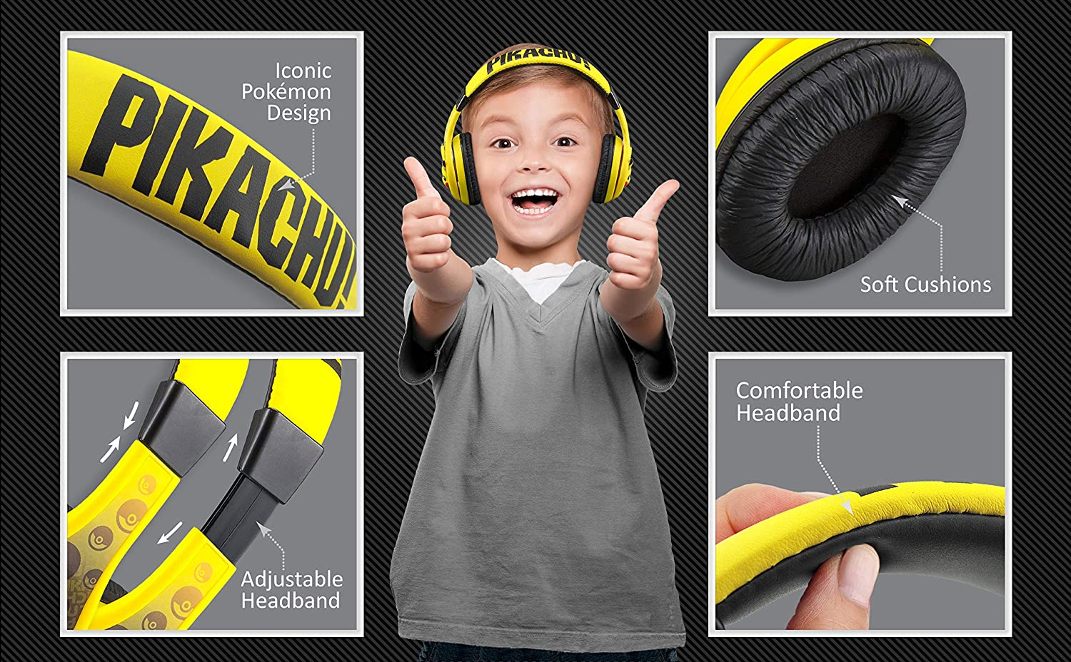 Foto 4 pulgar | Venta Internacional - Auriculares Pikachu eKids para Niños