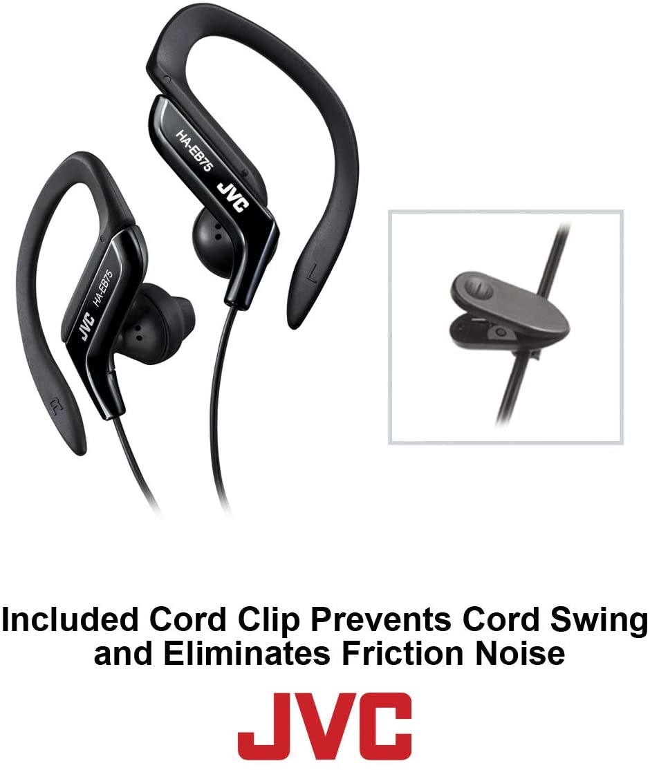 Foto 9 pulgar | Venta Internacional - Auriculares Jvc Haeb75b Sports Clip Negros