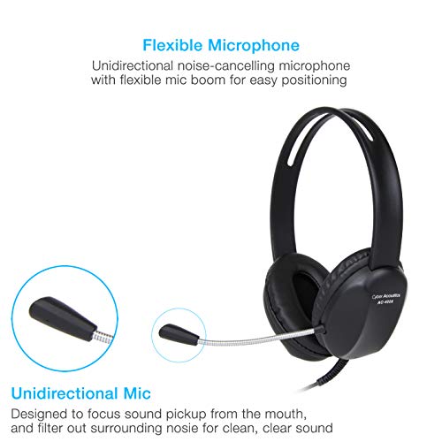 Foto 7 pulgar | Venta Internacional - Auriculares Usb Cyber Acoustics Ac-4006 Cancelación de Ruido