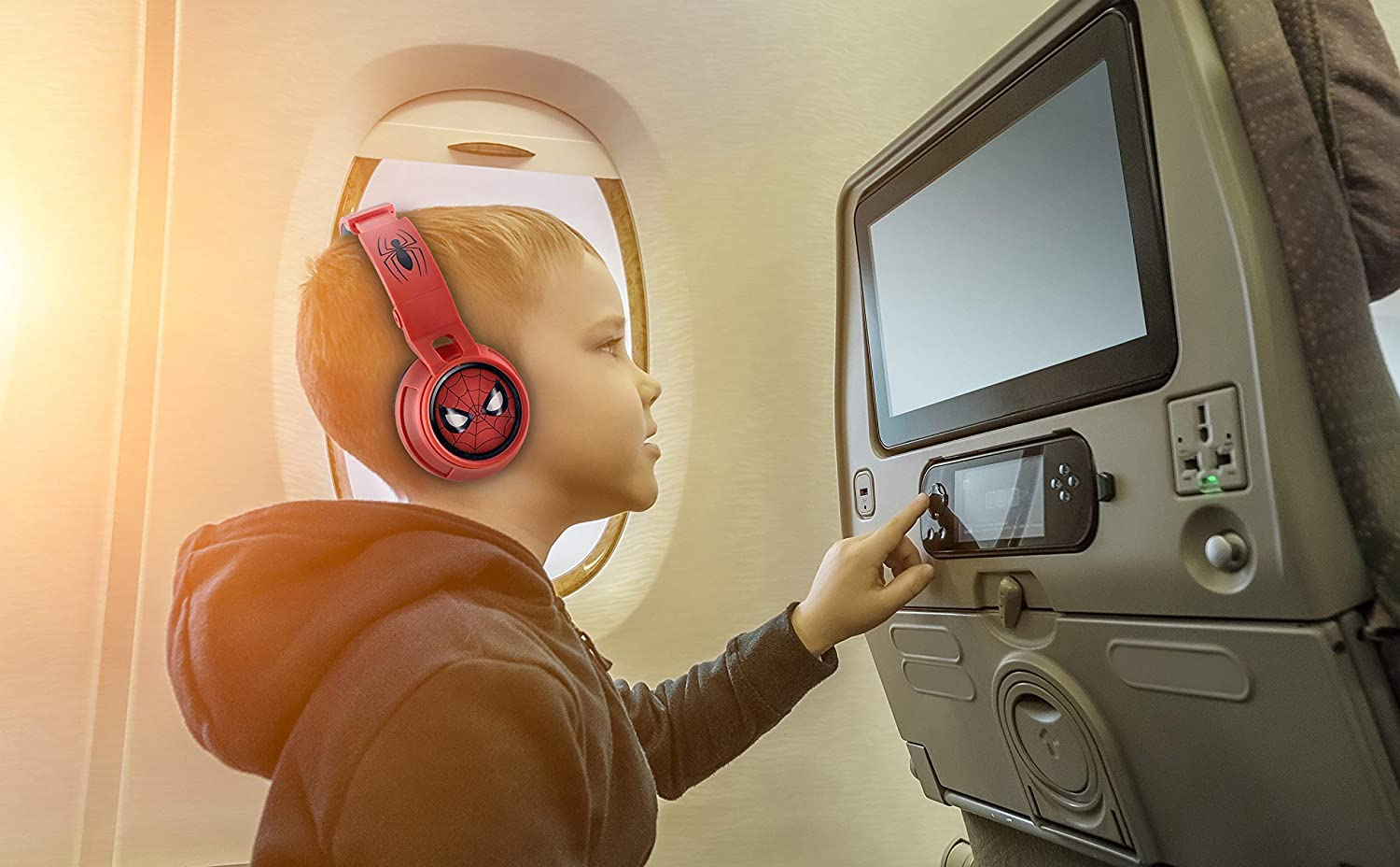 Foto 4 pulgar | Venta Internacional - Auriculares eKids Spidey Bt con Micrófono