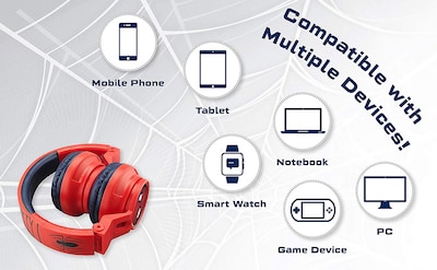 Foto 6 | Venta Internacional - Auriculares eKids Spidey Bt con Micrófono