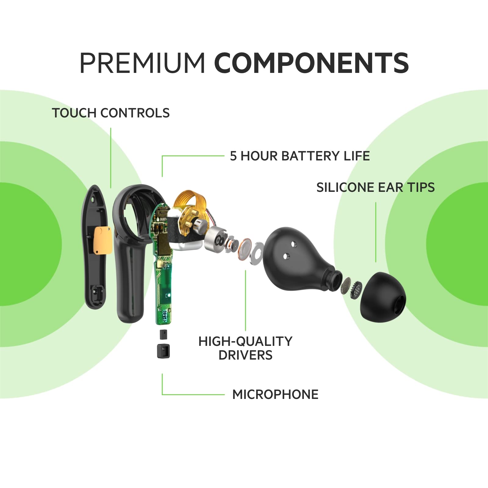 Foto 4 pulgar | Venta Internacional - Auriculares Bluetooth Belkin Soundform Move Plus con Micrófono