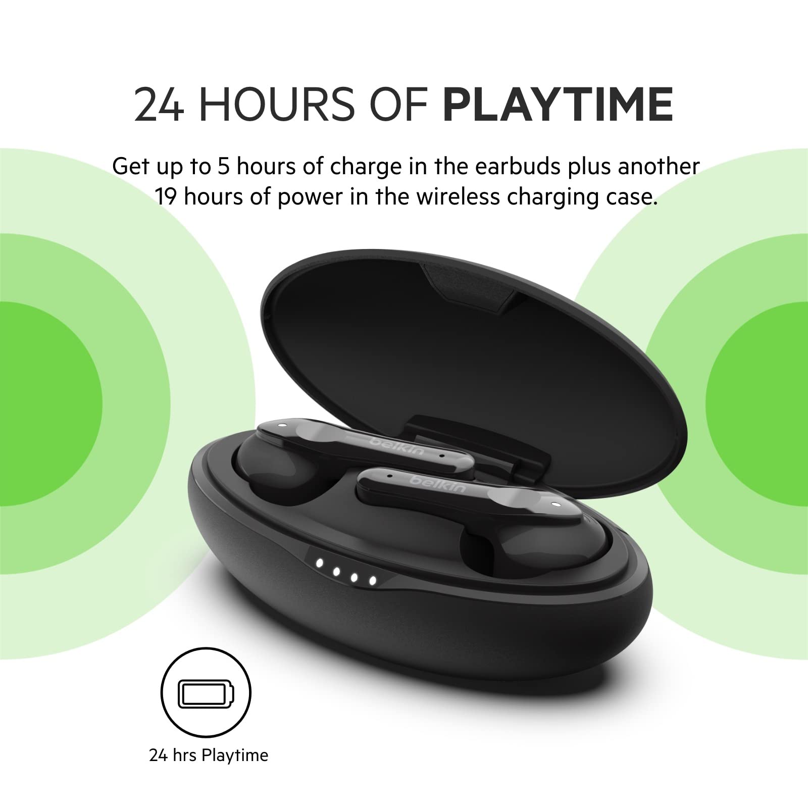 Foto 6 pulgar | Venta Internacional - Auriculares Bluetooth Belkin Soundform Move Plus con Micrófono