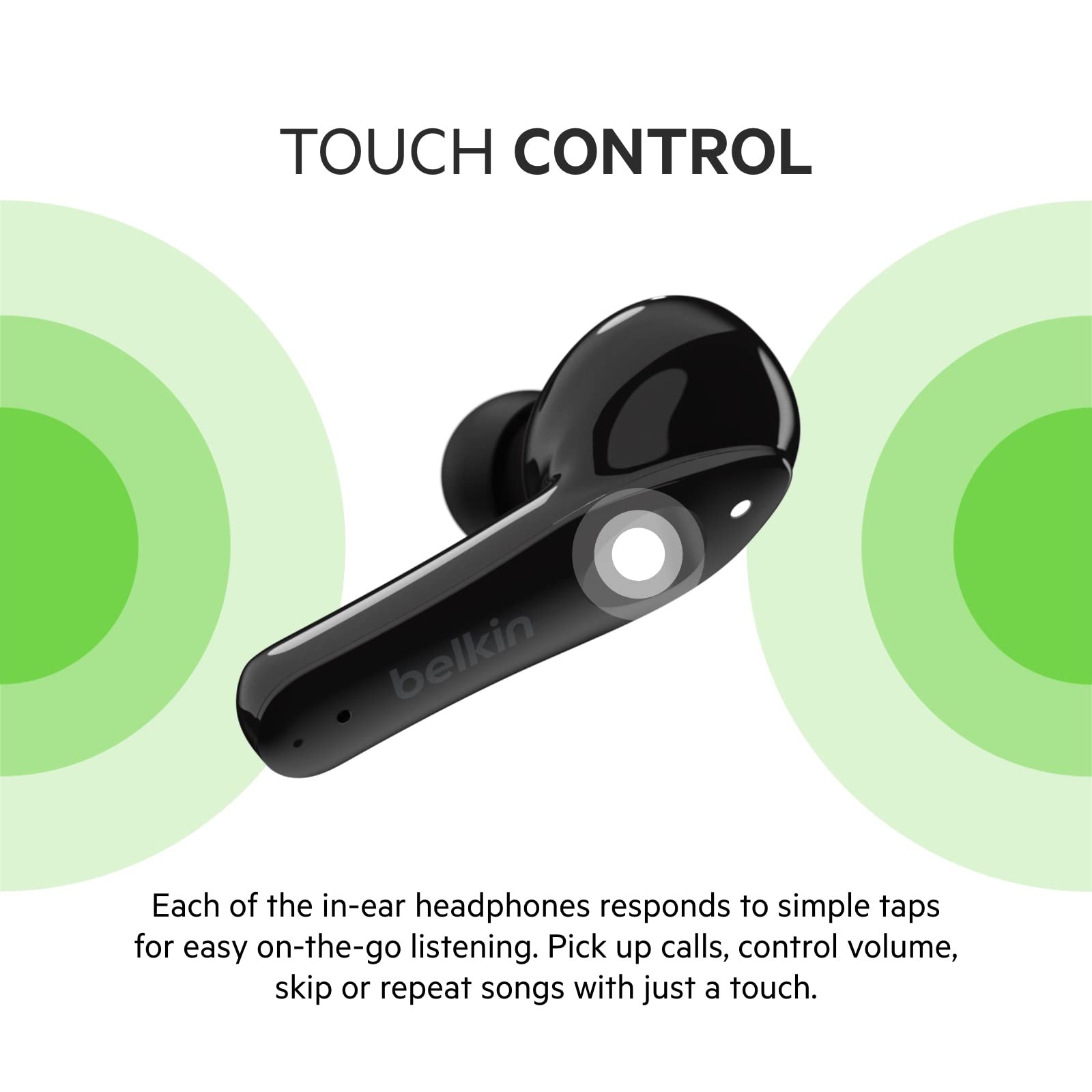 Foto 9 pulgar | Venta Internacional - Auriculares Bluetooth Belkin Soundform Move Plus con Micrófono