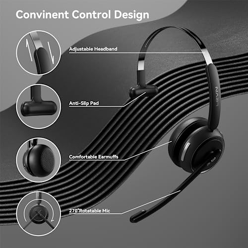 Foto 6 pulgar | Venta Internacional -Auriculares Inalámbricos LEVN con Micrófono para PC y Bluetooth