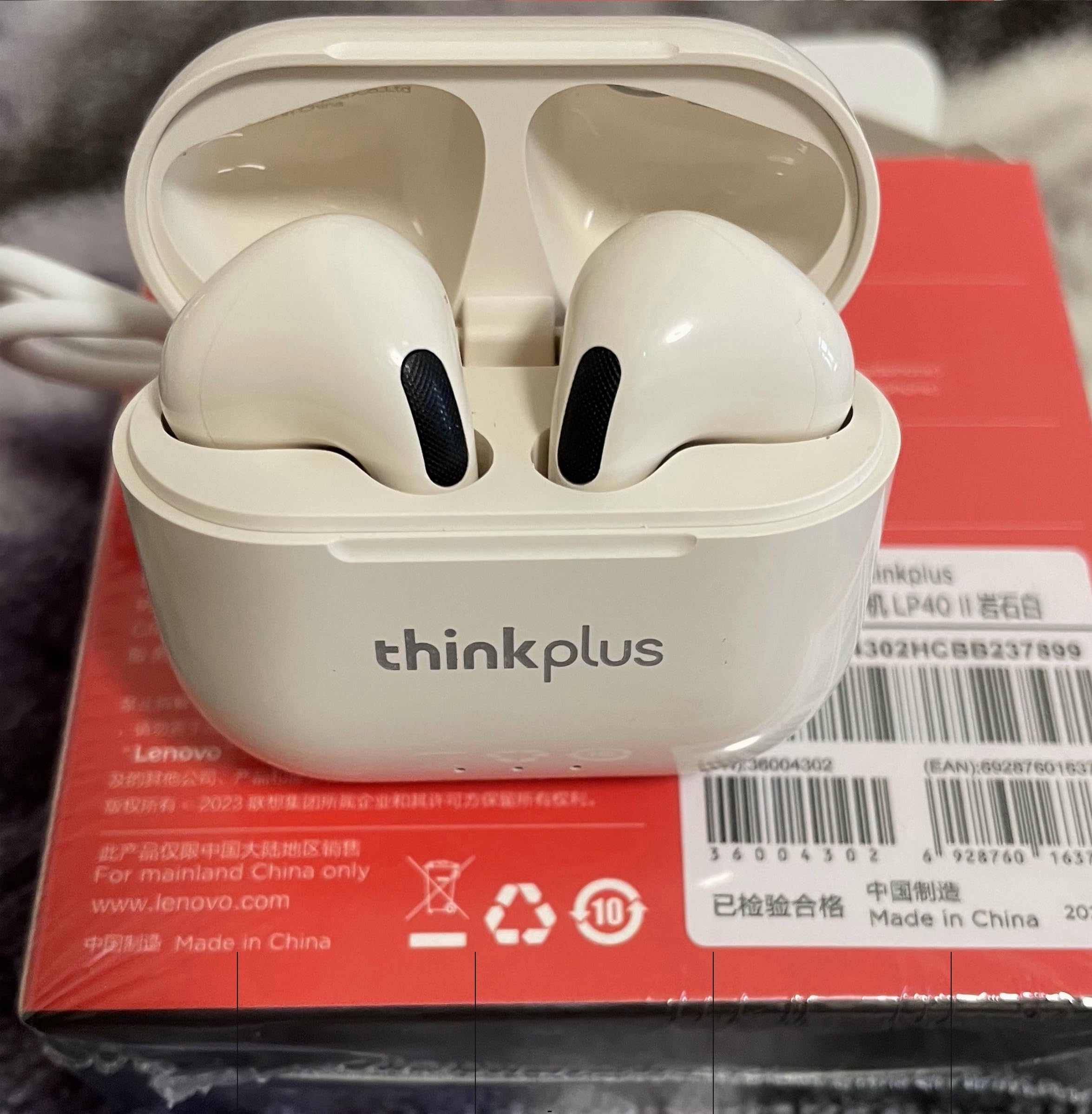 Foto 4 pulgar | Auriculares Inalámbricos Lenovo Thinkplus Lp40 Pro Bluetooth 5.1 - Venta Internacional