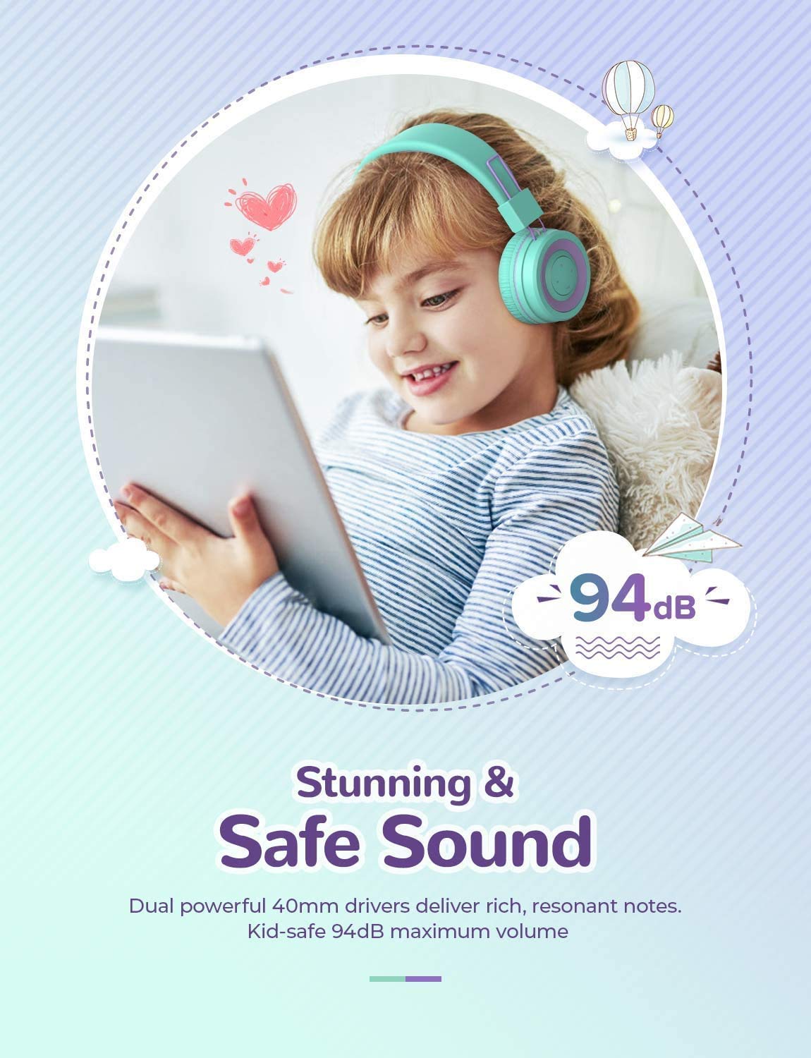 Foto 3 pulgar | Venta Internacional - Auriculares Bluetooth Iclever Bth02 Para Niño