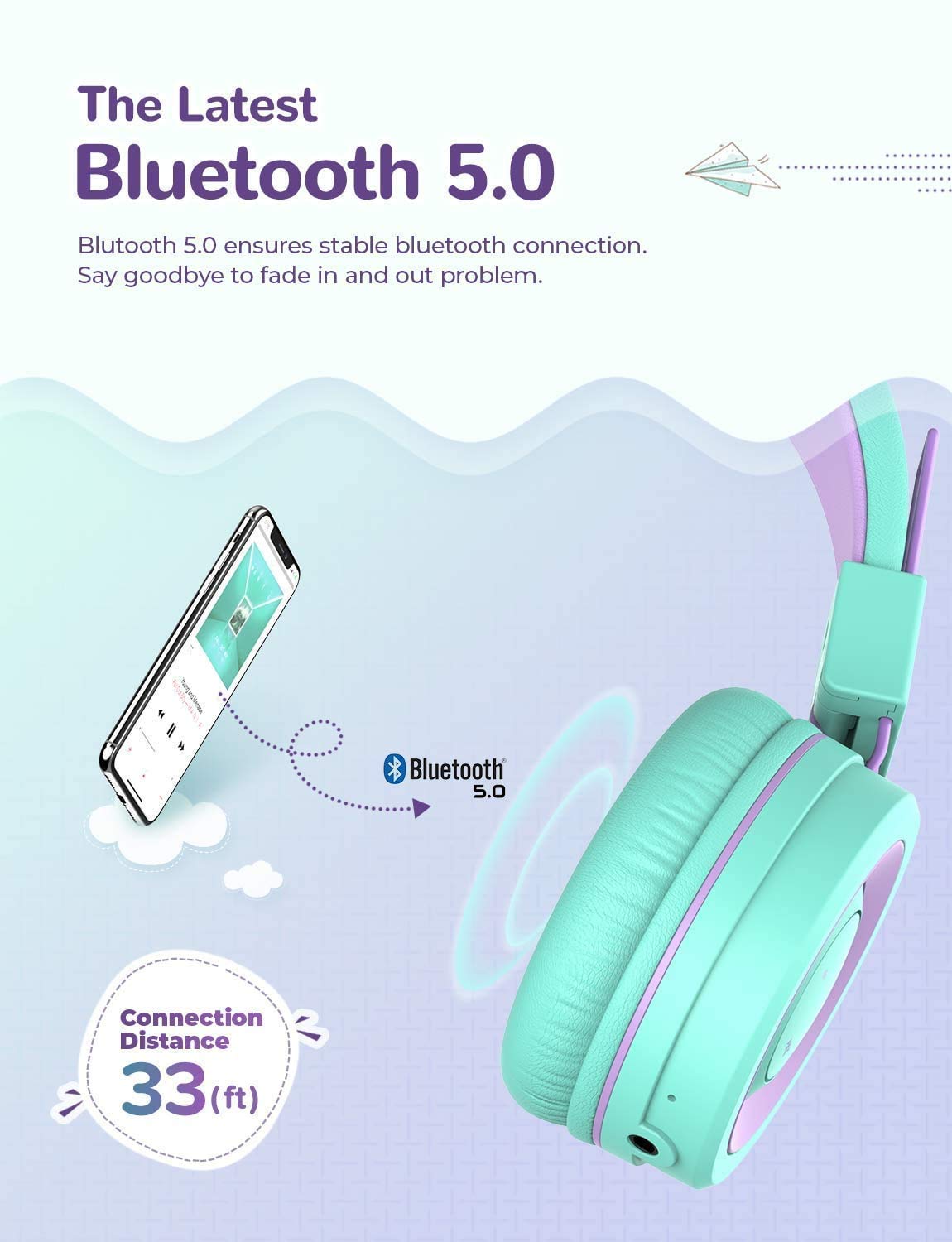 Foto 4 pulgar | Venta Internacional - Auriculares Bluetooth Iclever Bth02 Para Niño