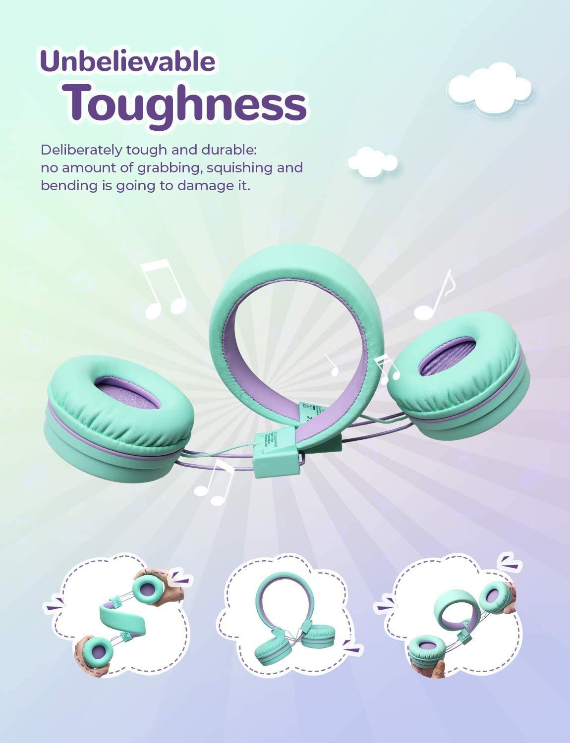 Foto 5 pulgar | Venta Internacional - Auriculares Bluetooth Iclever Bth02 Para Niño