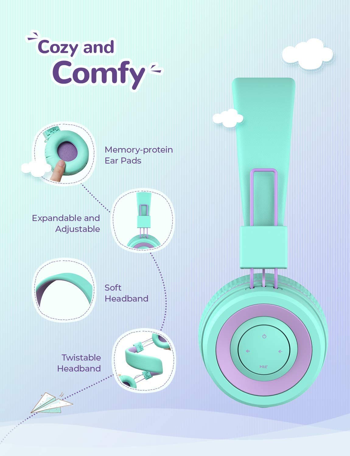 Foto 6 pulgar | Venta Internacional - Auriculares Bluetooth Iclever Bth02 Para Niño