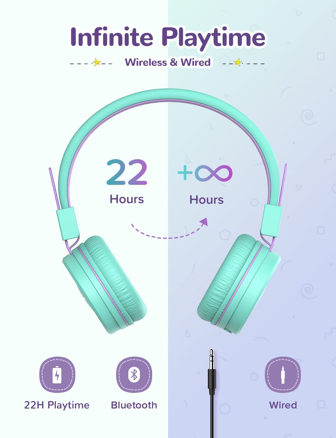 Foto 7 pulgar | Venta Internacional - Auriculares Bluetooth Iclever Bth02 Para Niño