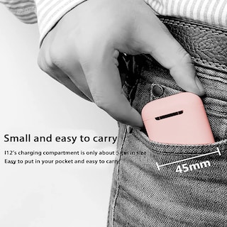 Foto 6 | Auriculares Inalámbricos Ozjong True Bluetooth 5.0 30h Playtime Pink - Venta Internacional
