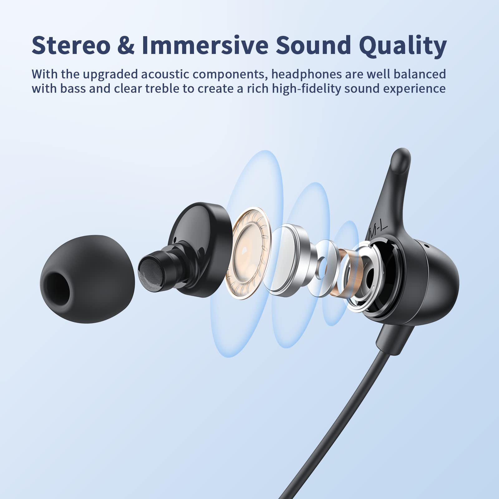 Foto 6 pulgar | Venta Internacional - Auriculares Bluetooth Inalámbricos Joywise: 52 Horas De Reproducción