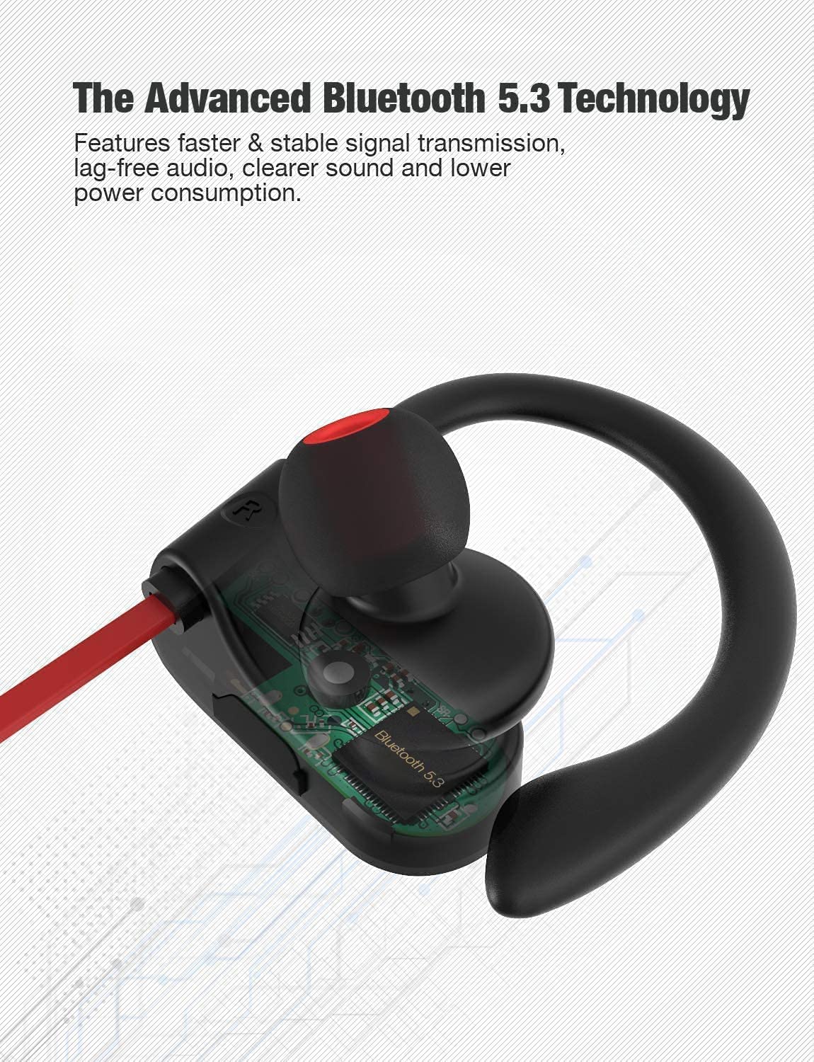 Foto 6 pulgar | Venta Internacional - Auriculares Bluetooth Otium Ipx7 A Prueba De Agua Con Batería De 15 H