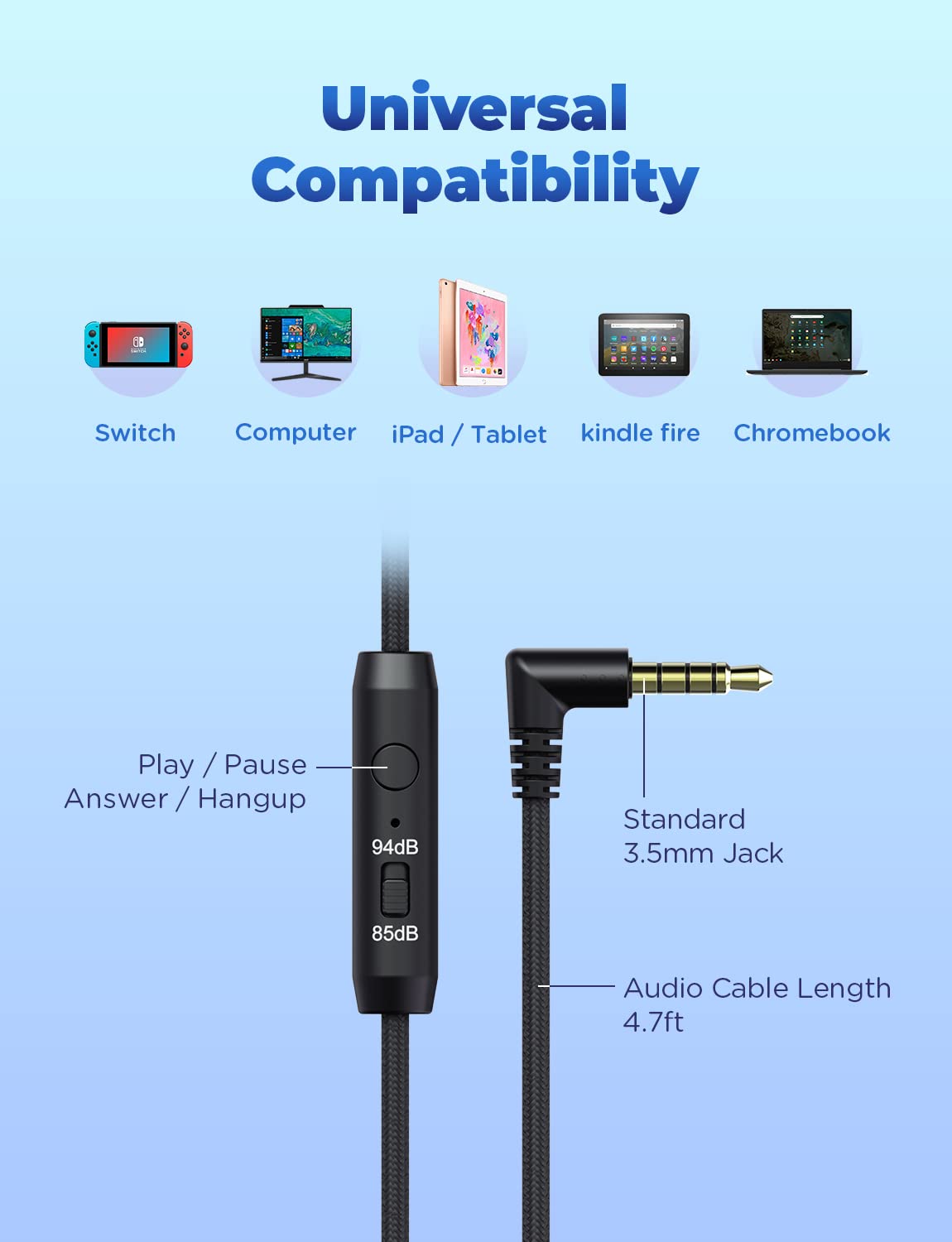 Foto 6 pulgar | Venta Internacional - Auriculares Iclever Hs14 Para Niños Con Volumen De Micrófono Limitado