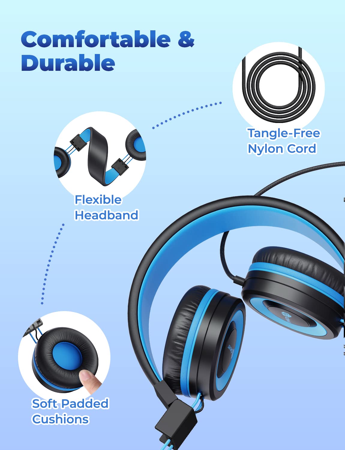 Foto 7 pulgar | Venta Internacional - Auriculares Iclever Hs14 Para Niños Con Volumen De Micrófono Limitado