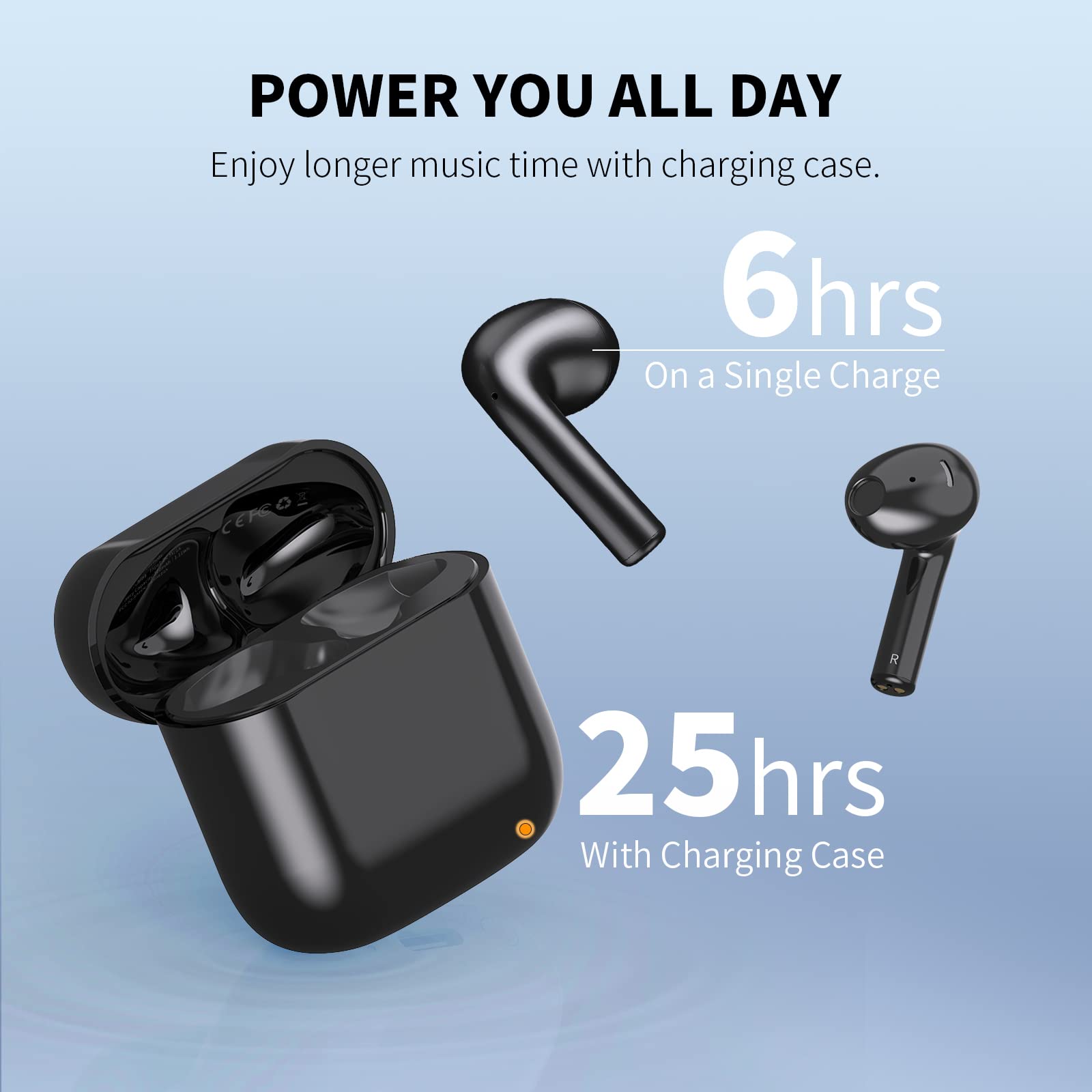 Foto 6 pulgar | Venta Internacional - Auriculares Inalámbricos Cxk Bluetooth 5.3 Con Cancelación De Ruido Ipx6