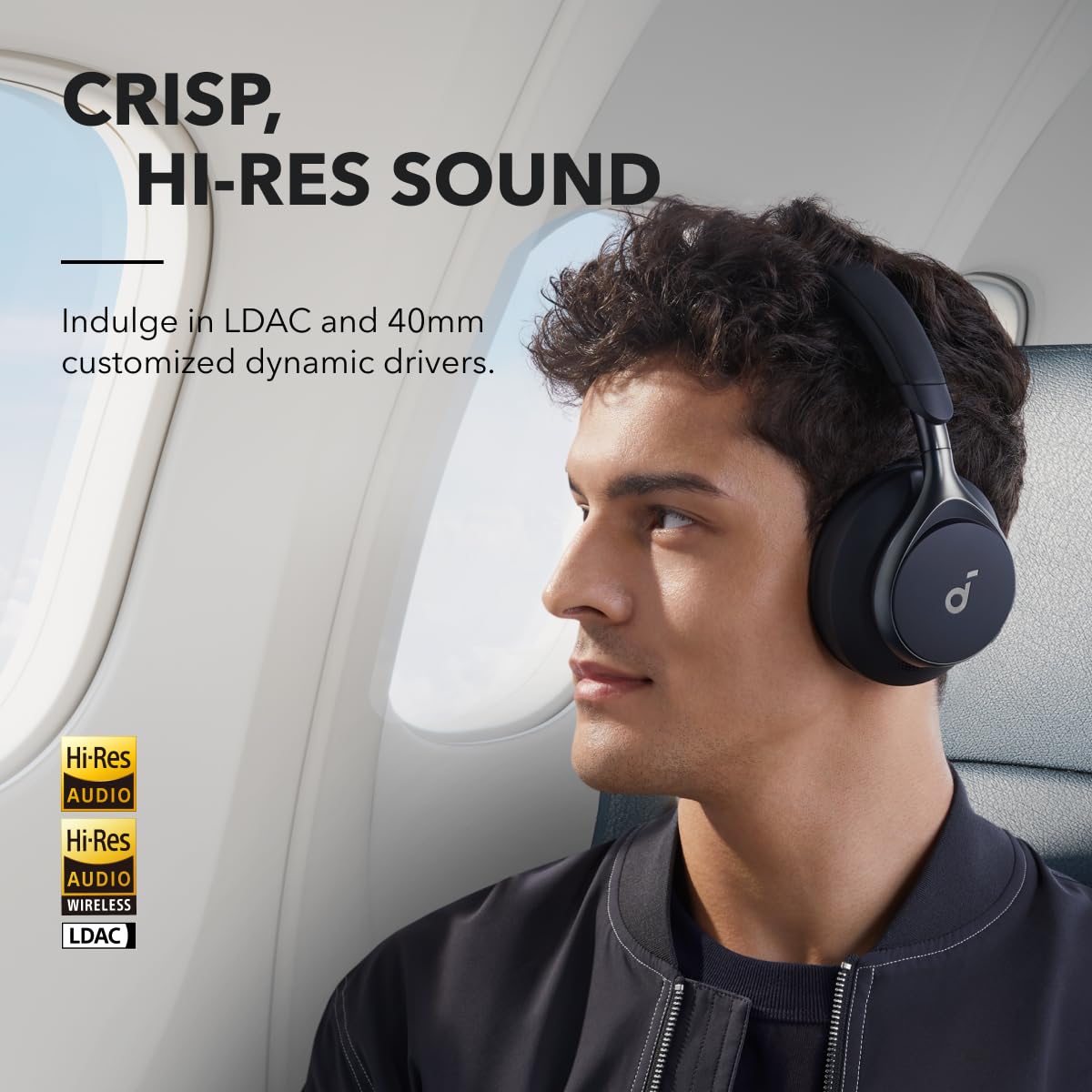 Foto 5 pulgar | Venta Internacional - Auriculares Soundcore Space One Con Cancelación Activa De Ruido