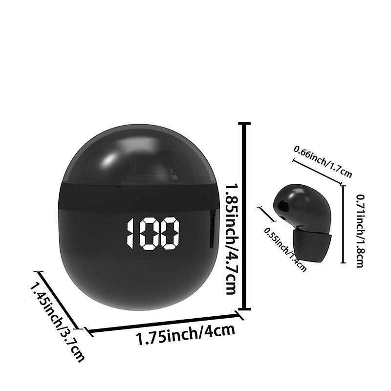 Foto 2 pulgar | Venta Internacional - Auriculares Inalámbricos Para Dormir Tws Mini Invisible Con Pantalla Led