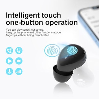 Foto 3 | Venta Internacional - Auriculares Inalámbricos Para Dormir Tws Mini Invisible Con Pantalla Led