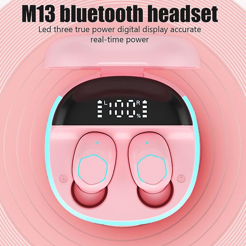 Foto 4 pulgar | Venta Internacional - Auricular Inalámbrico Tws M13 Bluetooth 5.2 Hifi Estéreo Intraural