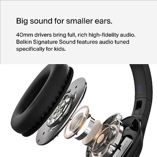Foto 4 | Venta Internacional - Auriculares Supraaurales Inalámbricos Belkin Soundform Inspire Para Niños