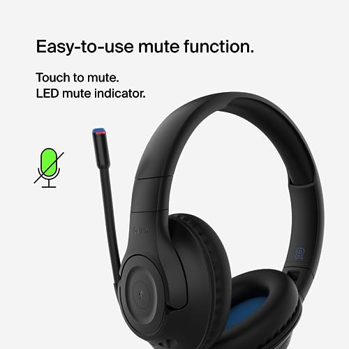 Foto 8 pulgar | Venta Internacional - Auriculares Supraaurales Inalámbricos Belkin Soundform Inspire Para Niños